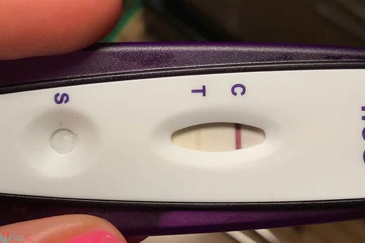 ظهور خط باهت في اختبار الحمل و الفرق بين الايجابي والسلبي! 15
