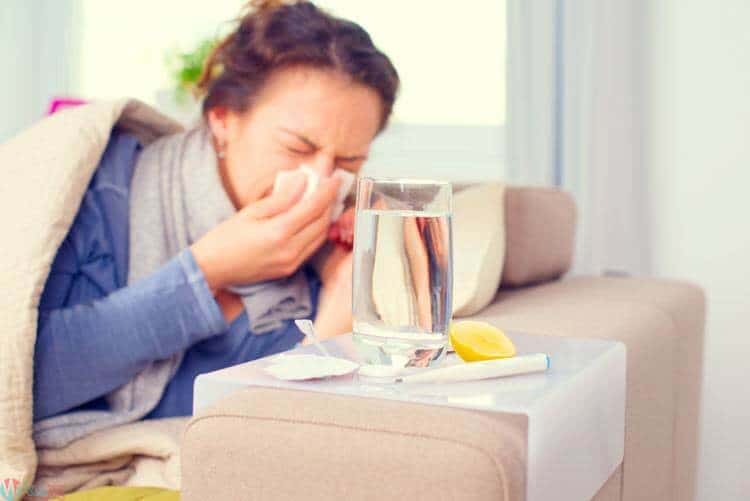 كيفية علاج البرد والانفلونزا أثناء الحمل 1